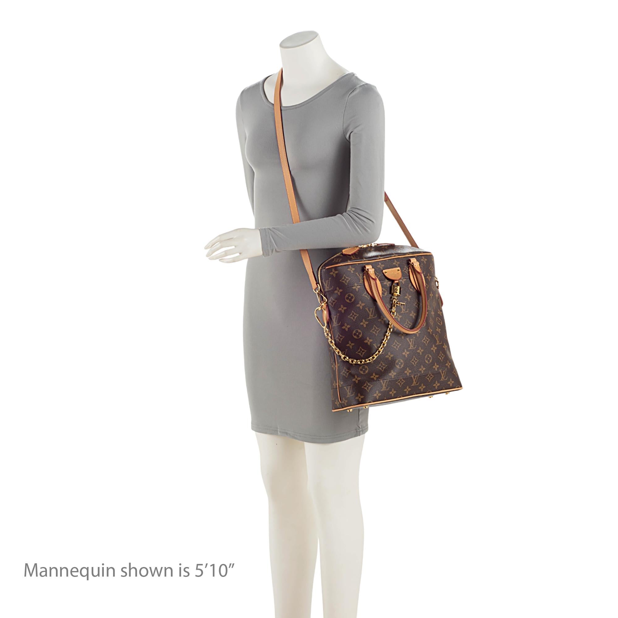 Louis Vuitton Monogram Canvas Carryall MM NM Shoulder Bag