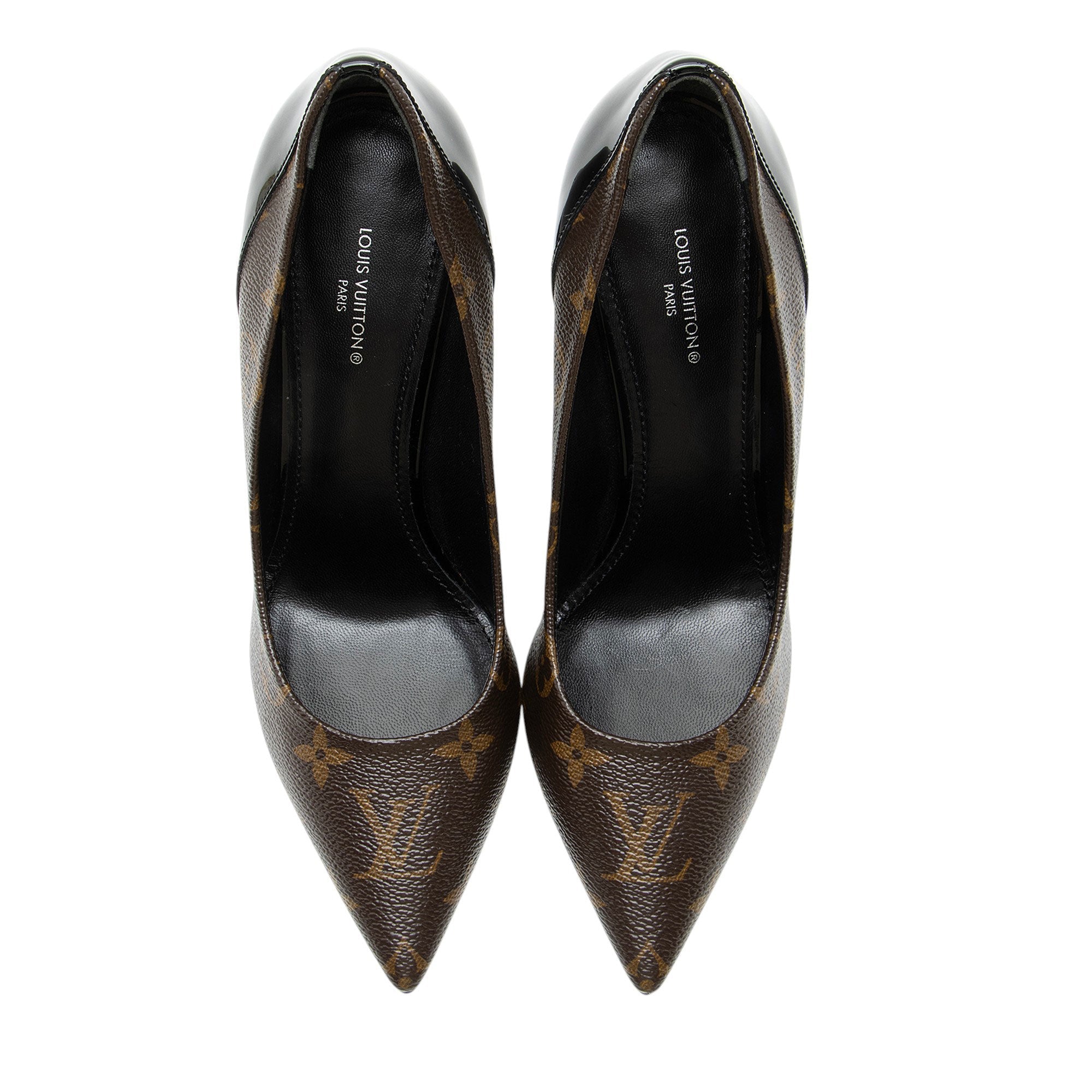 Louis Vuitton Monogram Canvas Cherie Pumps - Size 7.5 / 37.5