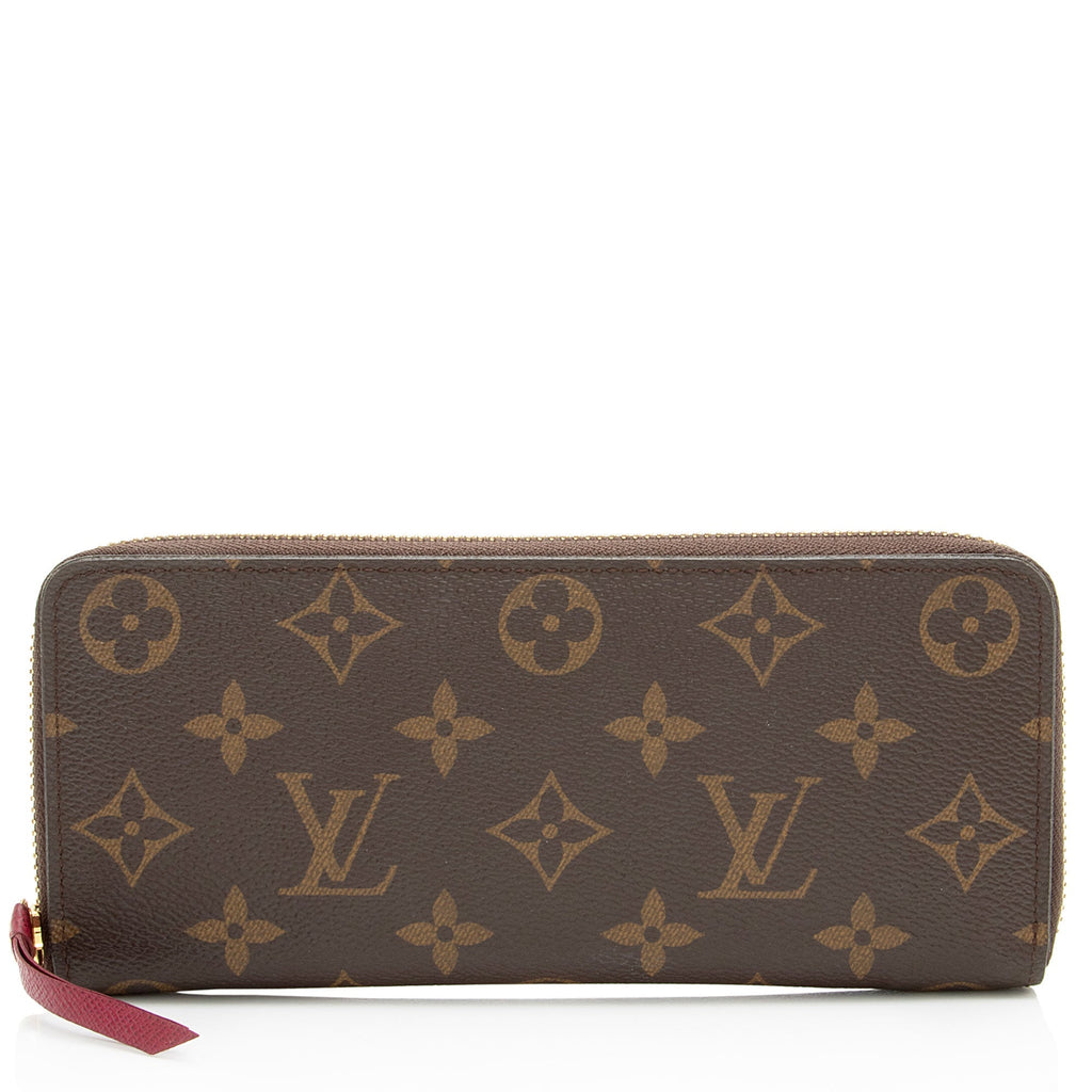 Louis Vuitton Monogram Canvas Clemence Wallet