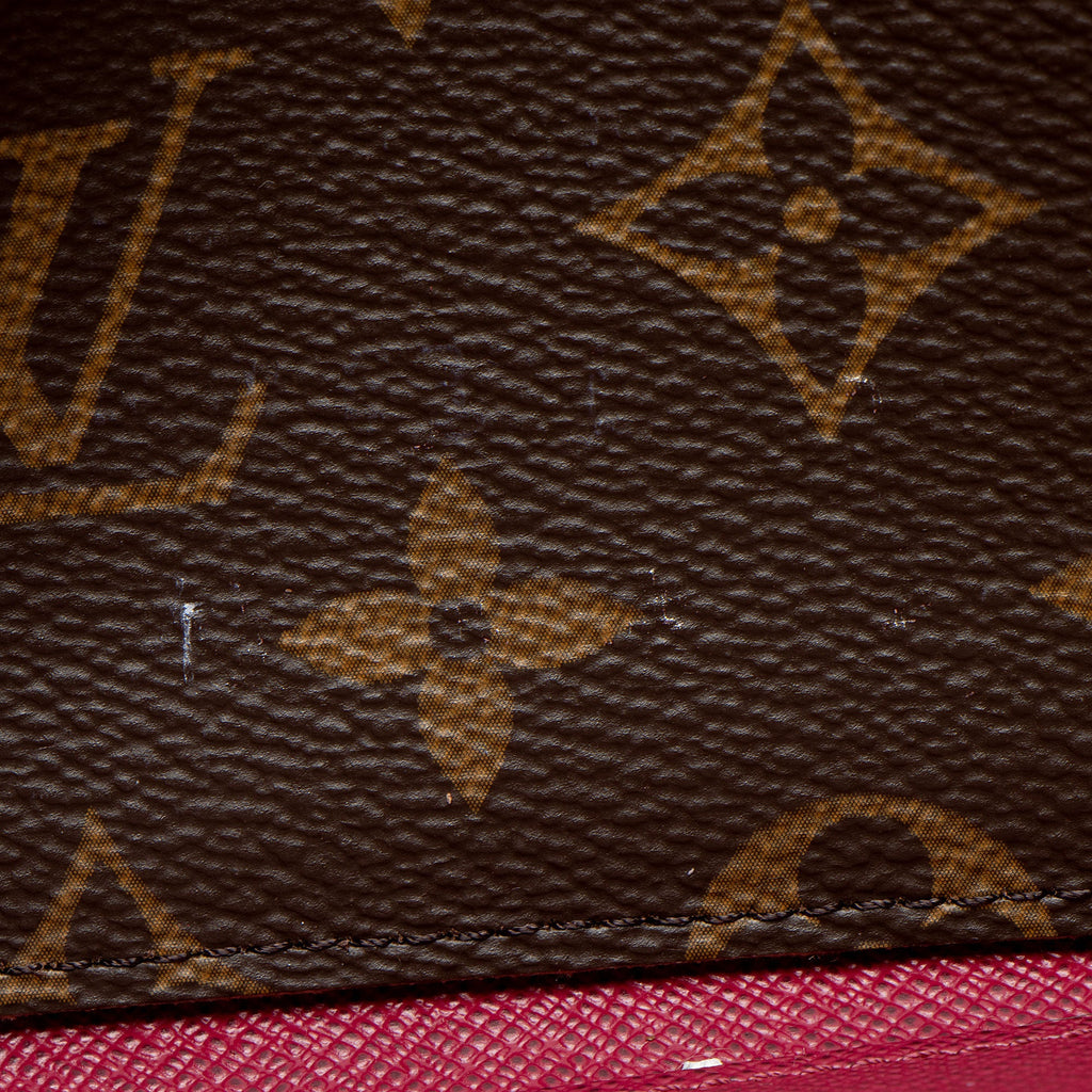 Louis Vuitton Monogram Canvas Clemence Wallet