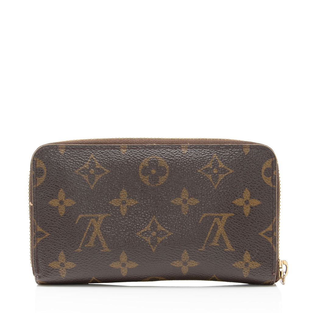 Louis Vuitton Monogram Canvas Compact Zippy Wallet