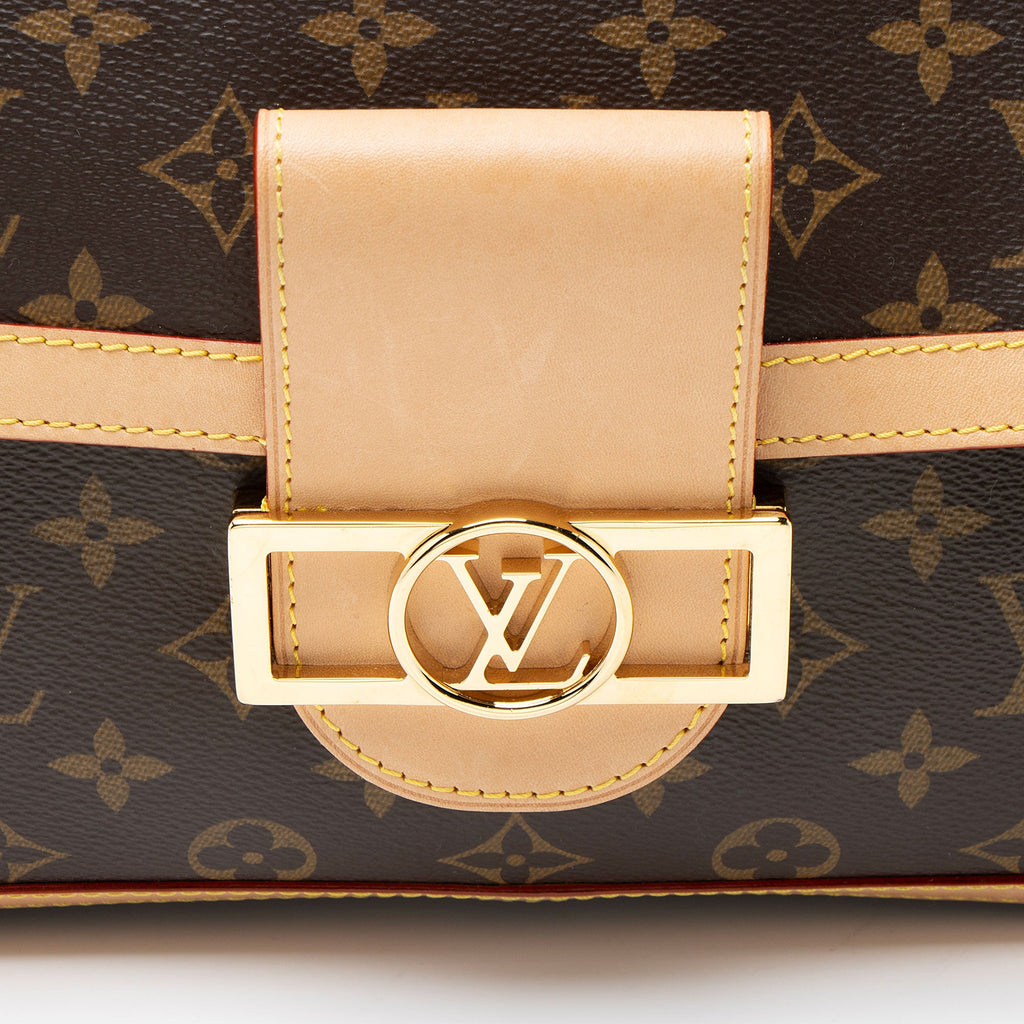 Louis Vuitton Monogram Canvas Dauphine Soft GM Shoulder Bag