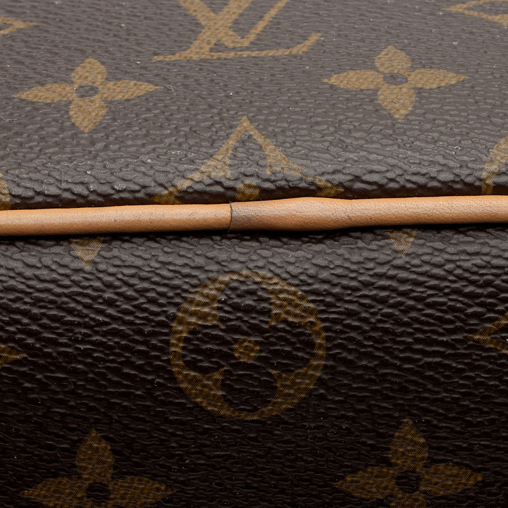 Louis Vuitton Monogram Canvas Deauville Mini Shoulder Bag (SHF-Y7tl7f)