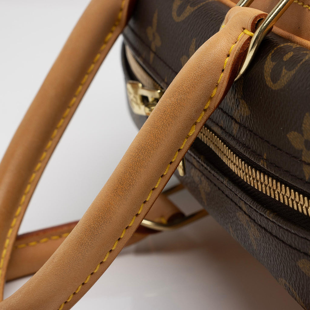 Louis Vuitton Monogram Canvas Deauville Satchel (SHF-HUFd8s)