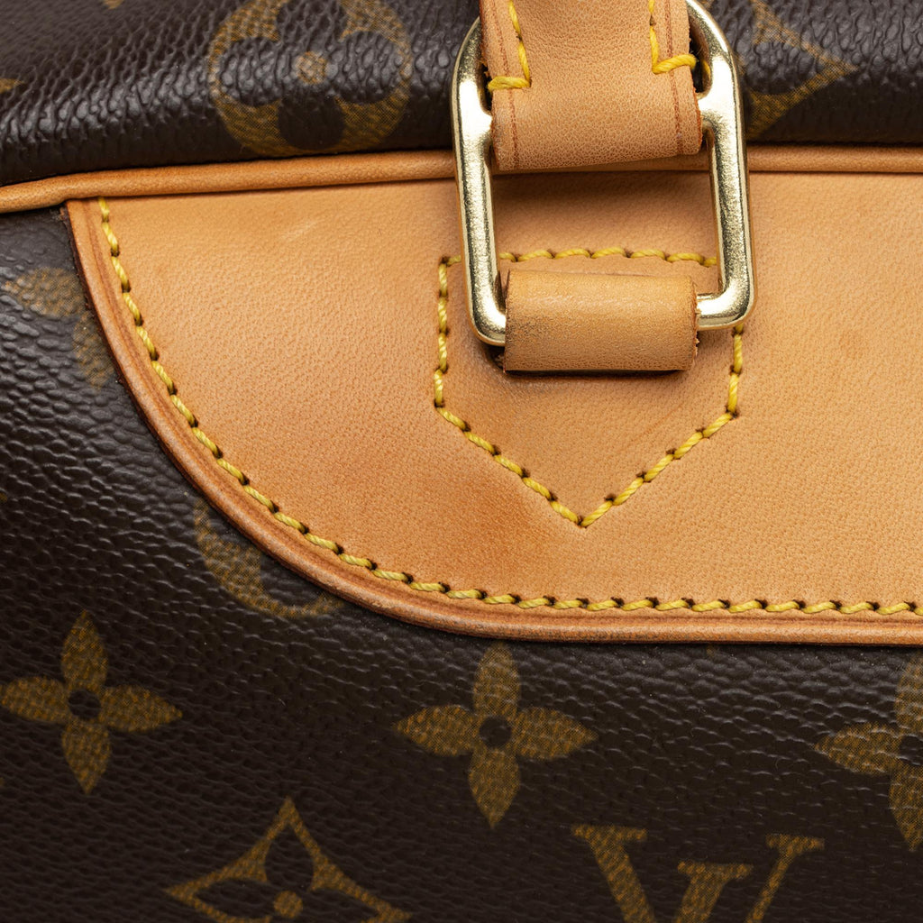 Louis Vuitton Monogram Canvas Deauville Satchel (SHF-HUFd8s)