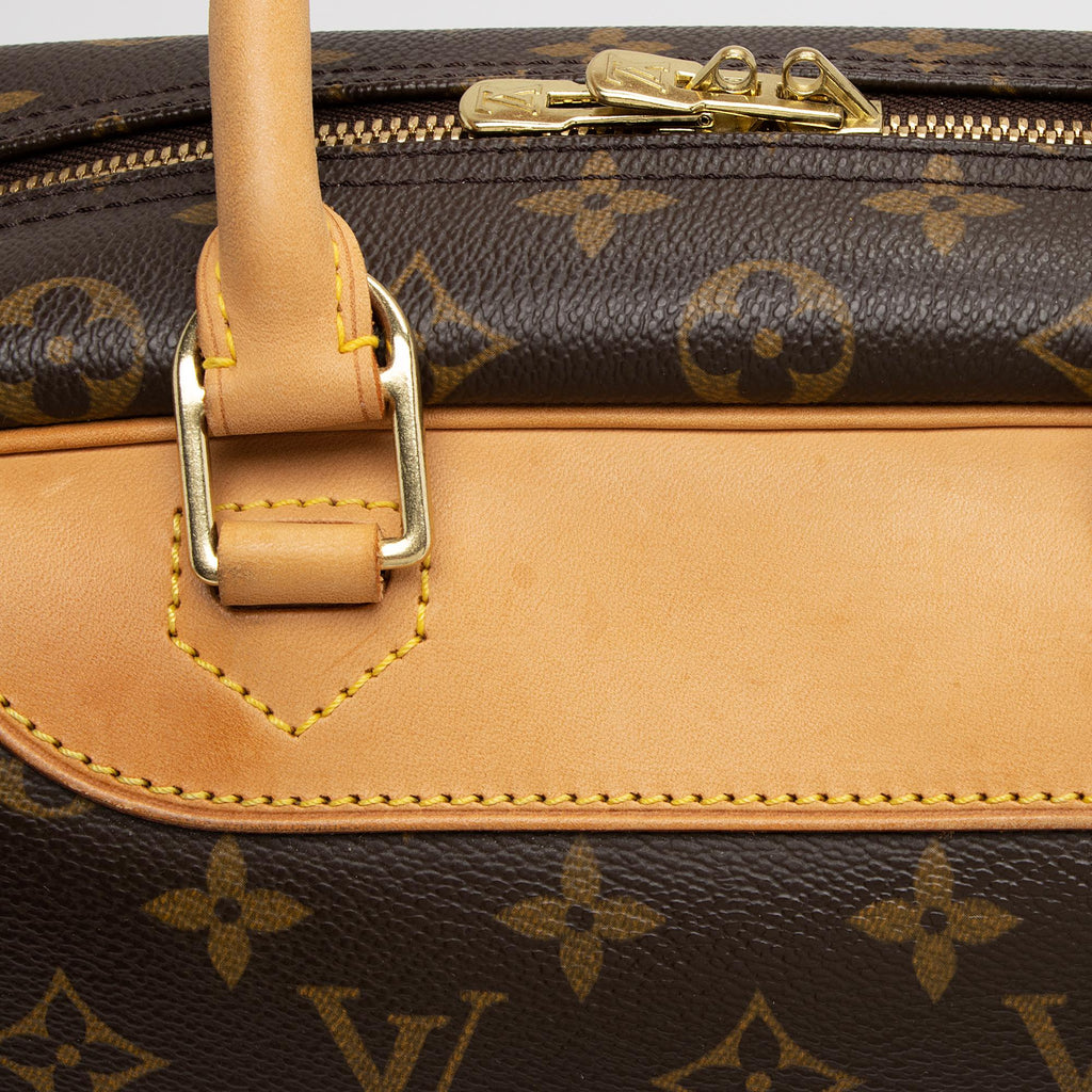 Louis Vuitton Monogram Canvas Deauville Satchel (SHF-HUFd8s)
