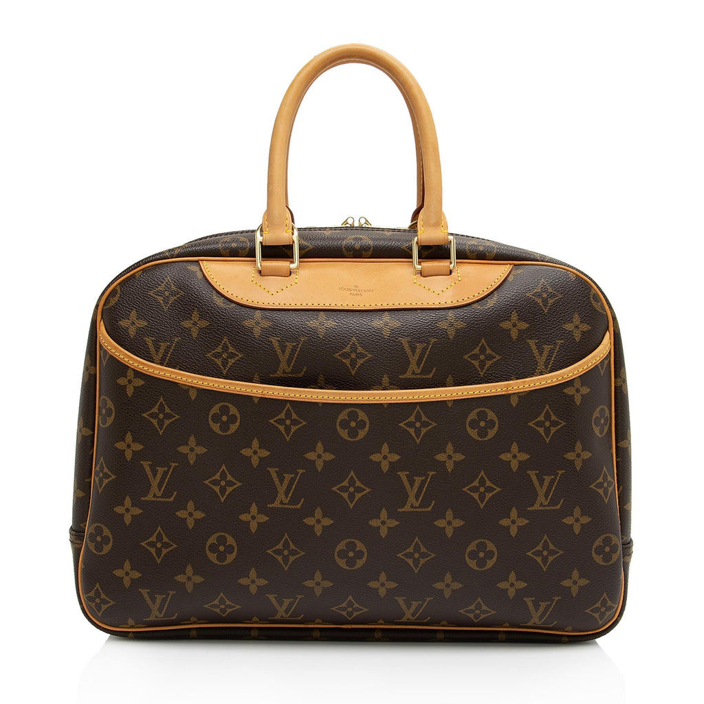 Louis Vuitton Monogram Canvas Deauville Satchel (SHF-HUFd8s)