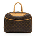 Louis Vuitton Monogram Canvas Deauville Satchel (SHF-HUFd8s)