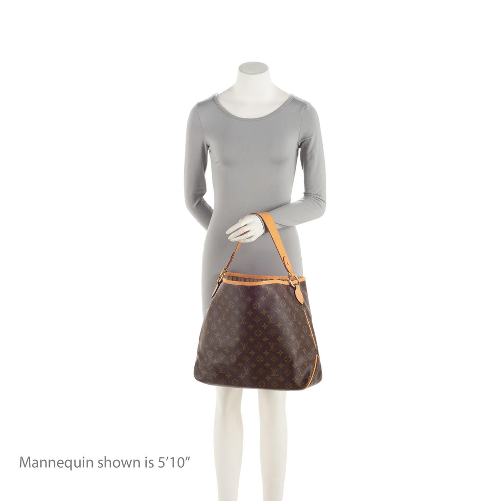 Louis Vuitton Monogram Canvas Delightful MM Shoulder Bag (SHF-L7TBtP)