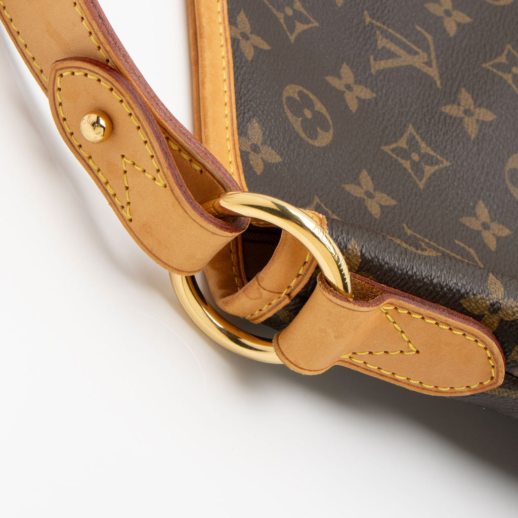 Louis Vuitton Monogram Canvas Delightful MM Shoulder Bag (SHF-OAjeVL)