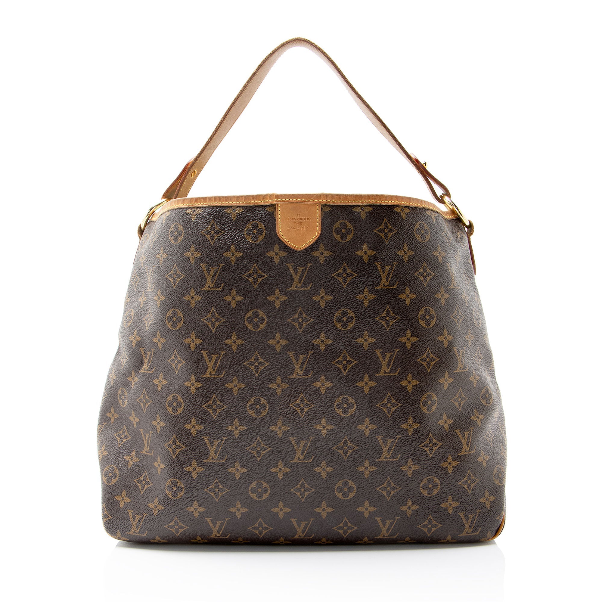 Louis Vuitton Monogram Canvas Delightful MM Shoulder Bag