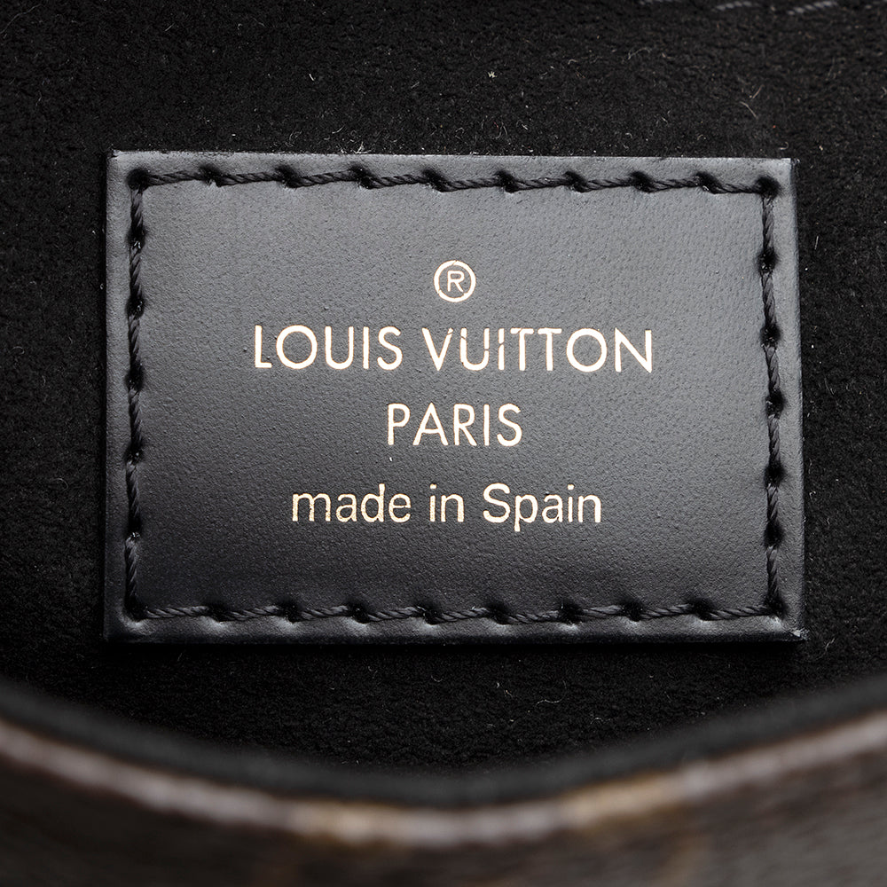 Louis Vuitton Monogram Canvas Epi Leather Saint Michel Shoulder Bag (SHF-20291)