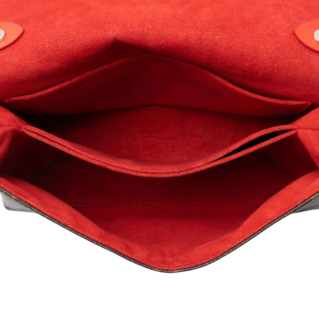 Louis Vuitton Monogram Canvas Epi Leather Saint Michel Shoulder Bag