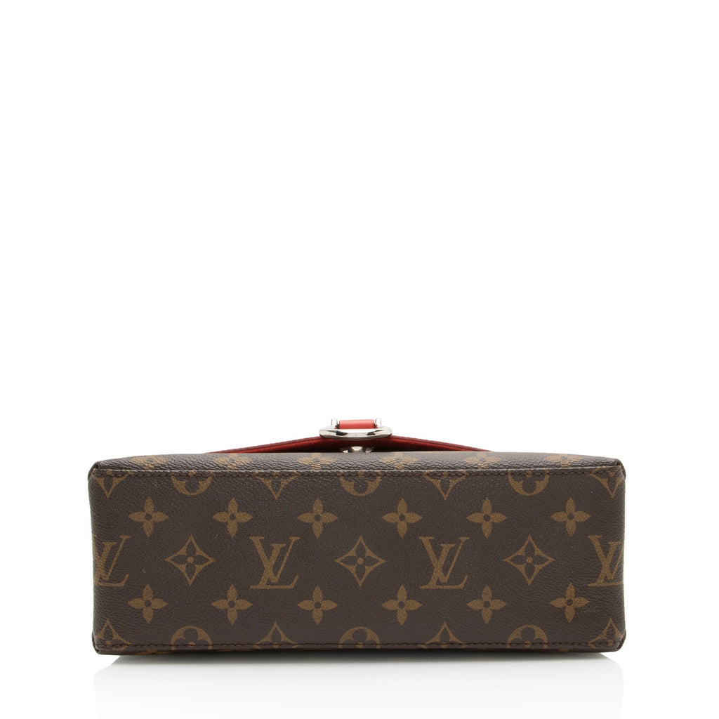 Louis Vuitton Monogram Canvas Epi Leather Saint Michel Shoulder Bag