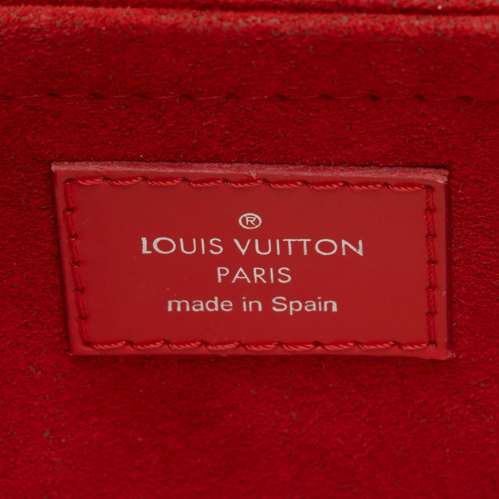 Louis Vuitton Monogram Canvas Epi Leather Saint Michel Shoulder Bag