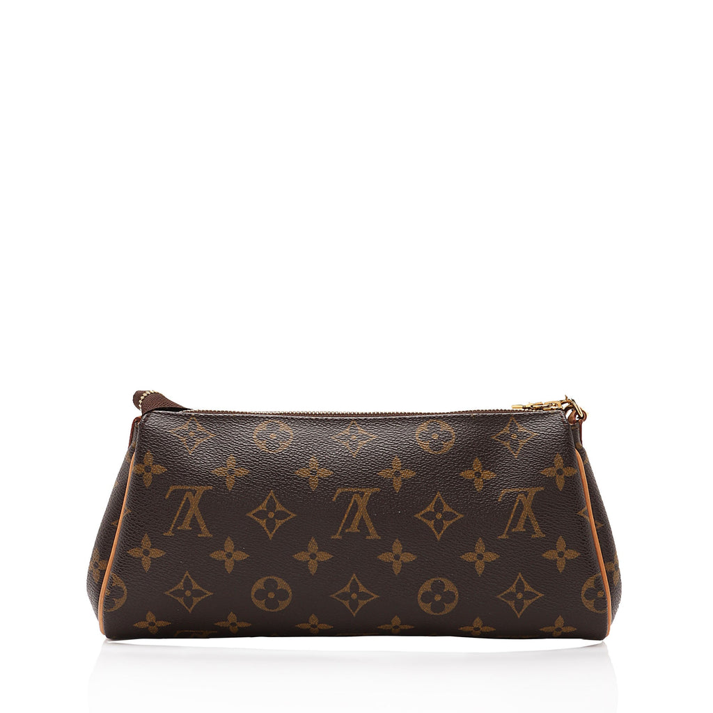 Louis Vuitton Monogram Canvas Eva Clutch (SHF-0Ct94Q)