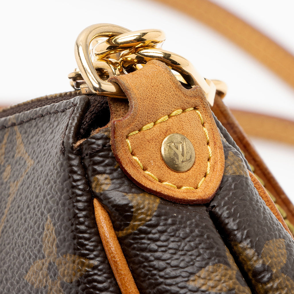 Louis Vuitton Monogram Canvas Eva Clutch (SHF-ihjcas)