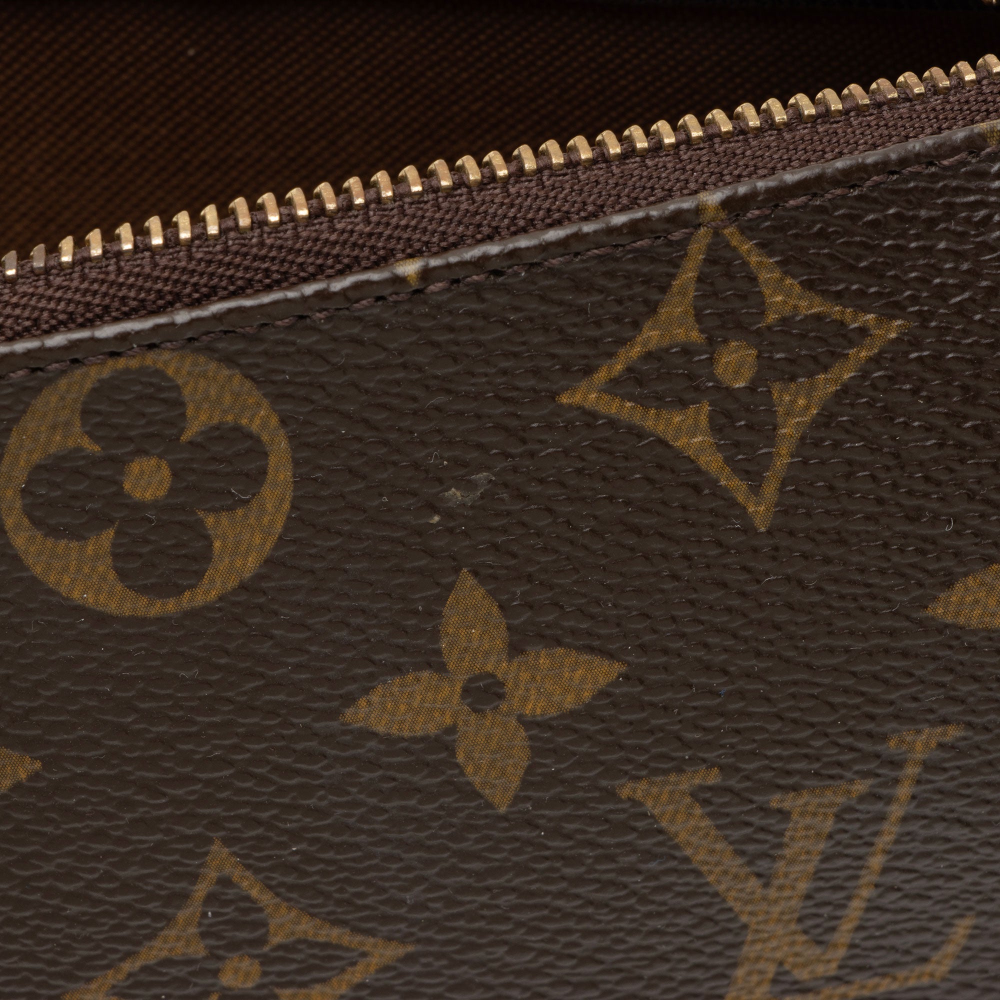 Louis Vuitton Monogram Canvas Eva Clutch (SHF-y3x30J)
