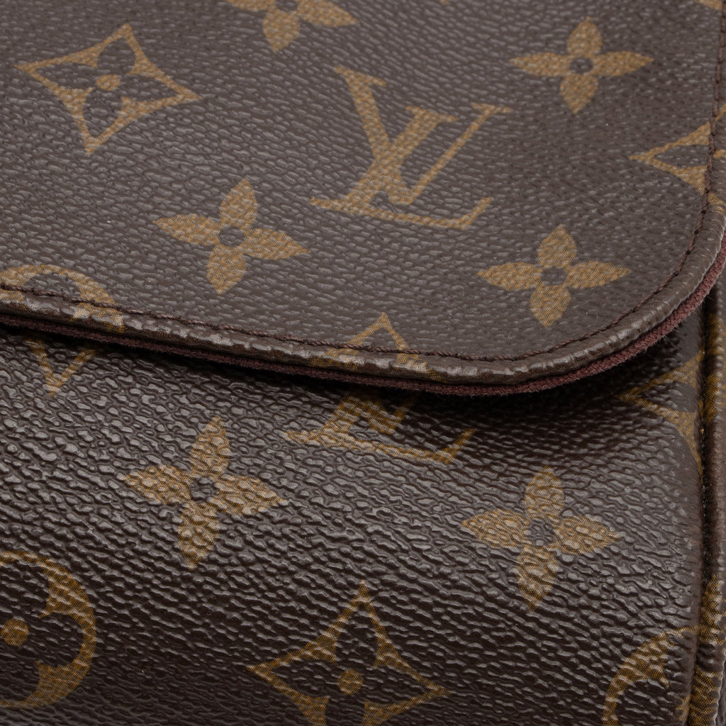 Louis Vuitton Monogram Canvas Favorite MM Shoulder Bag (SHF-pBpiVp)