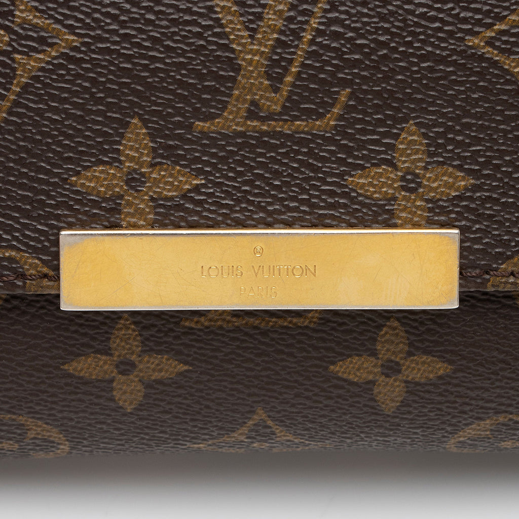 Louis Vuitton Monogram Canvas Favorite MM Shoulder Bag (SHF-vOz9V2)