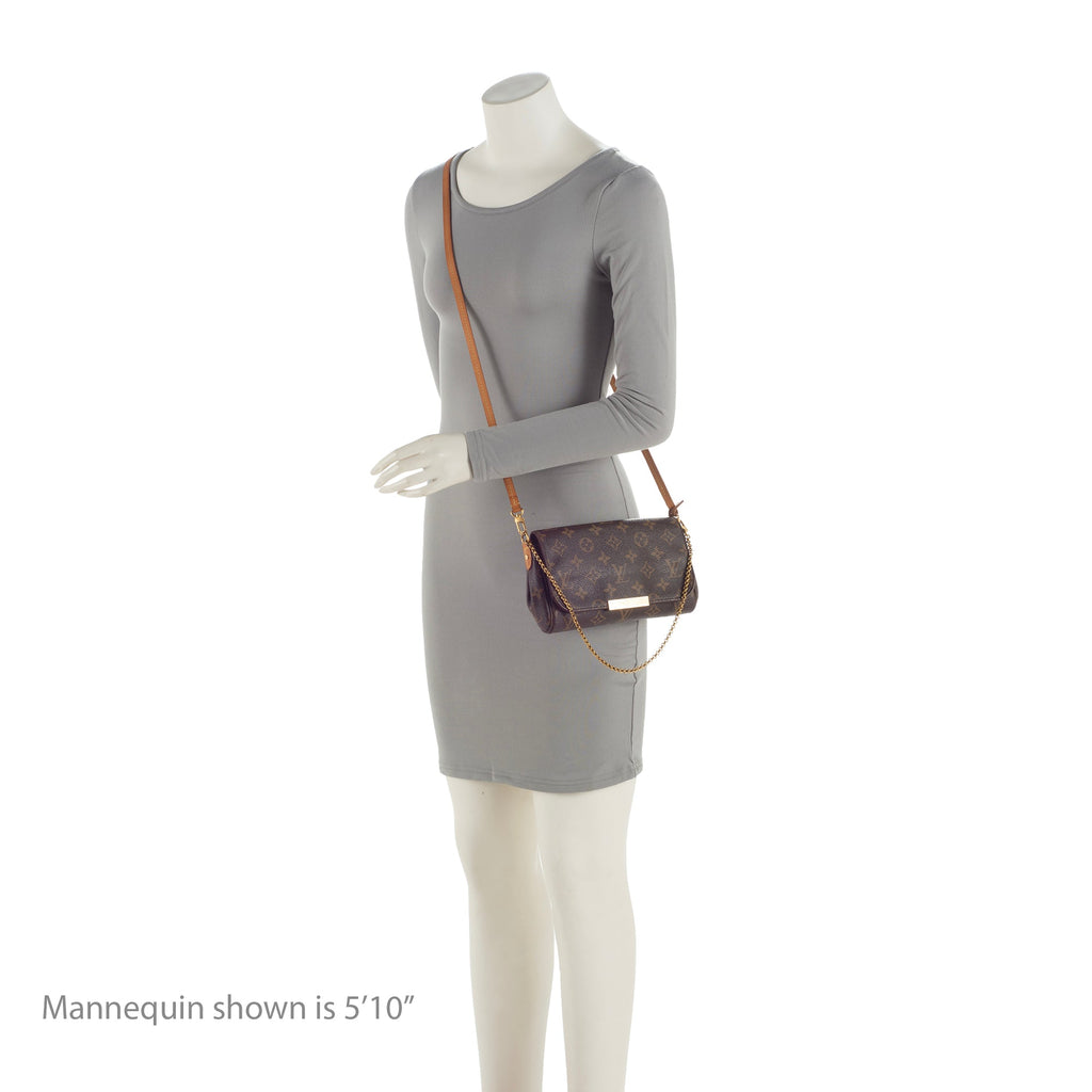 Louis Vuitton Monogram Canvas Favorite PM Shoulder Bag (SHF-22737)