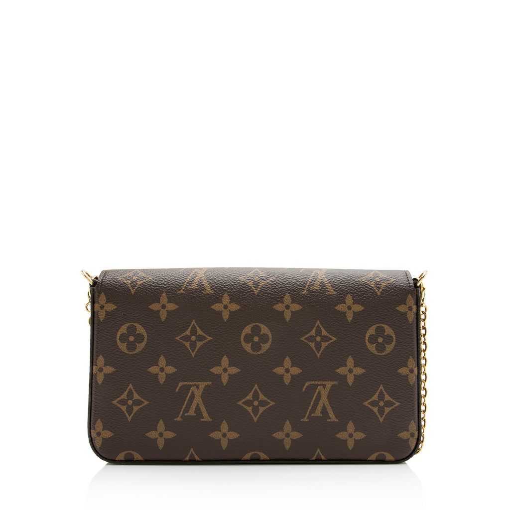 Louis Vuitton Monogram Canvas Felicie Pochette (SHF-23339)