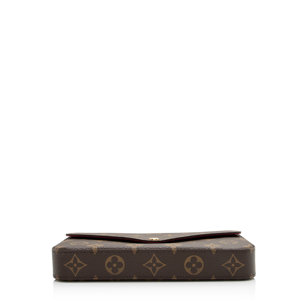 Louis Vuitton Monogram Canvas Felicie Pochette (SHF-23339)