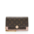 Louis Vuitton Monogram Canvas Flore Chain Wallet