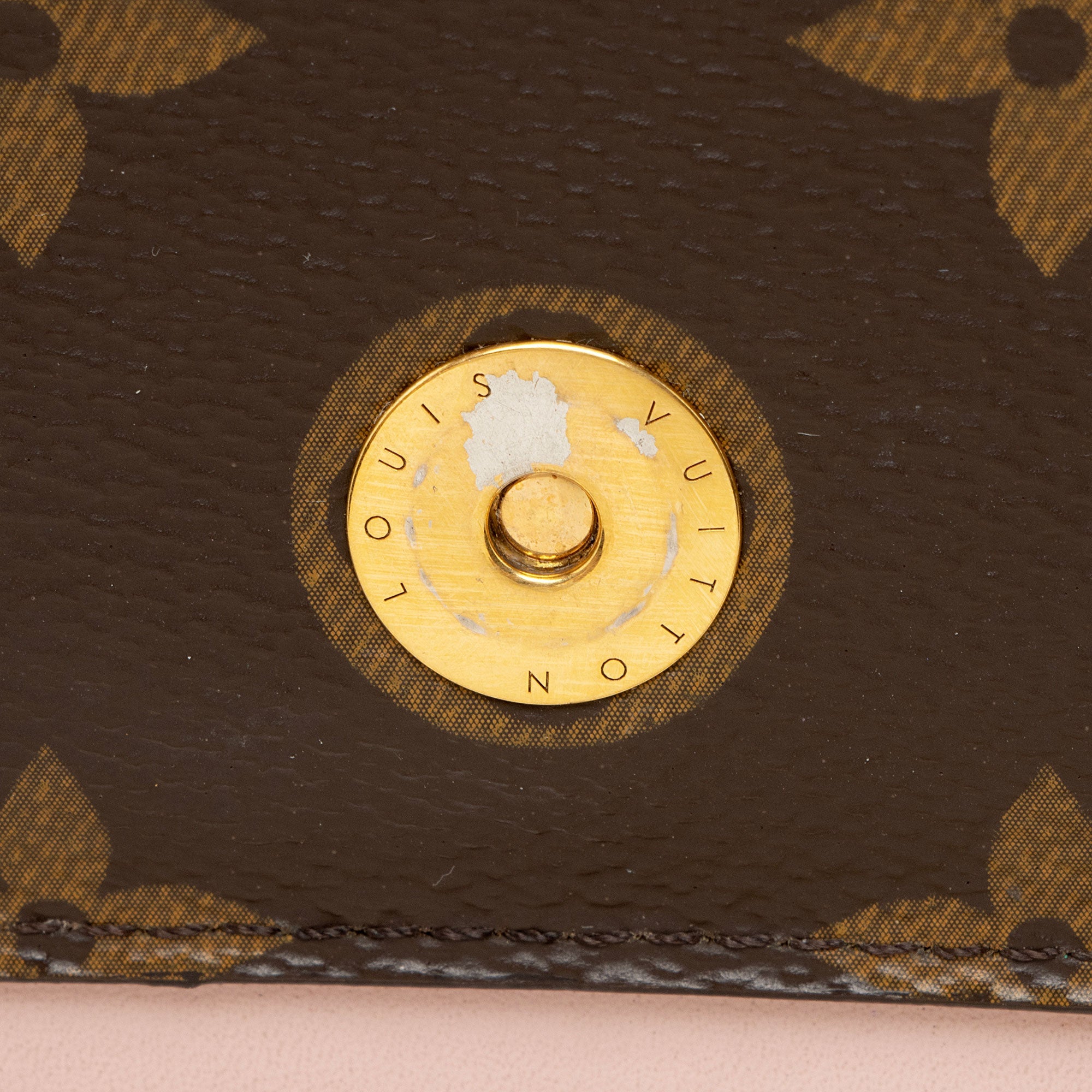 Louis Vuitton Monogram Canvas Flore Chain Wallet