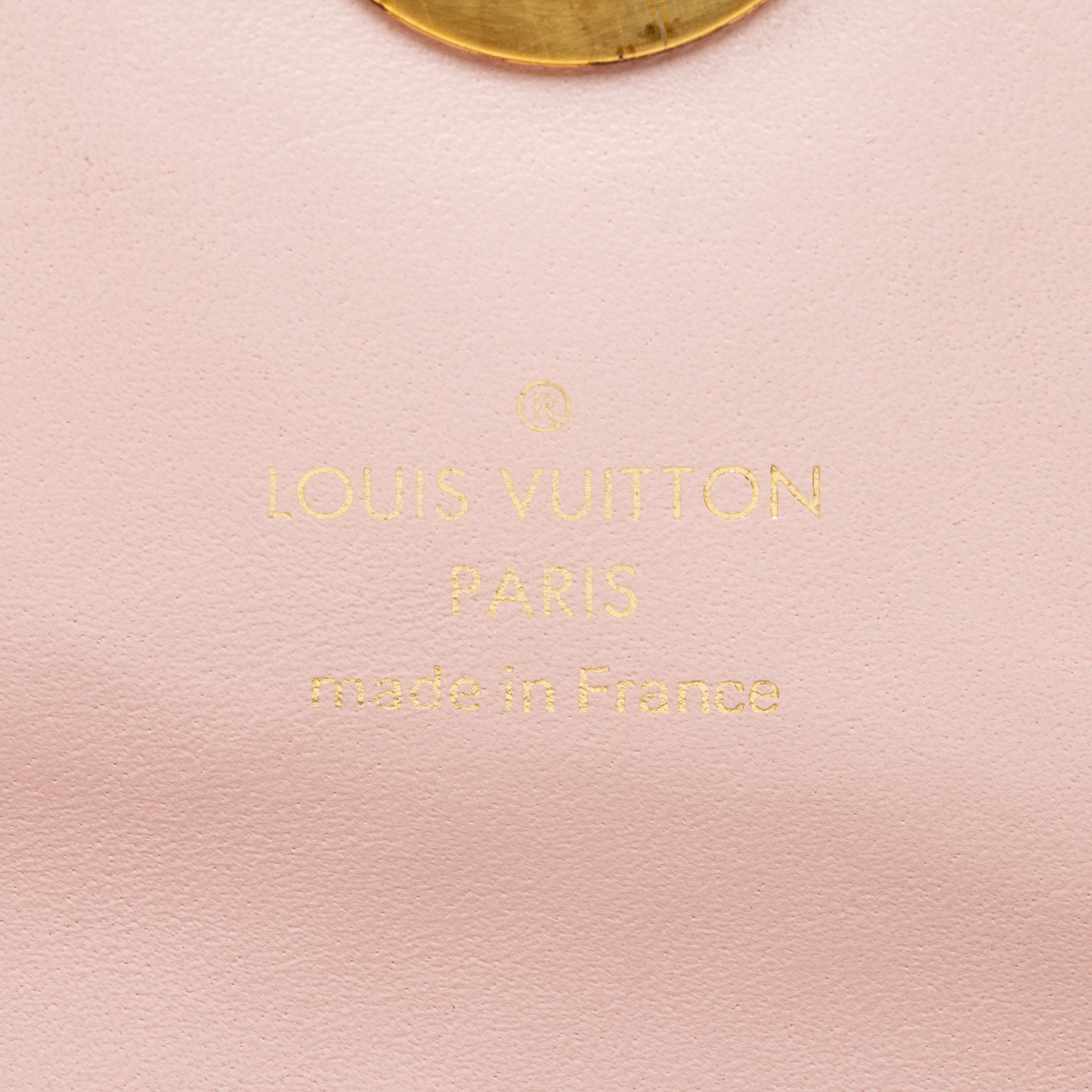 Louis Vuitton Monogram Canvas Flore Chain Wallet