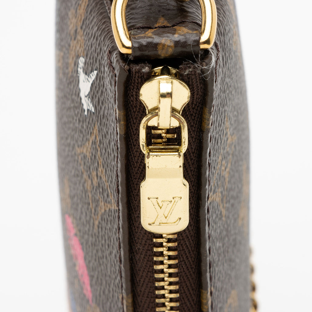 Louis Vuitton Limited Edition Monogram Canvas Animation Evasion Mini Pochette Accessoires