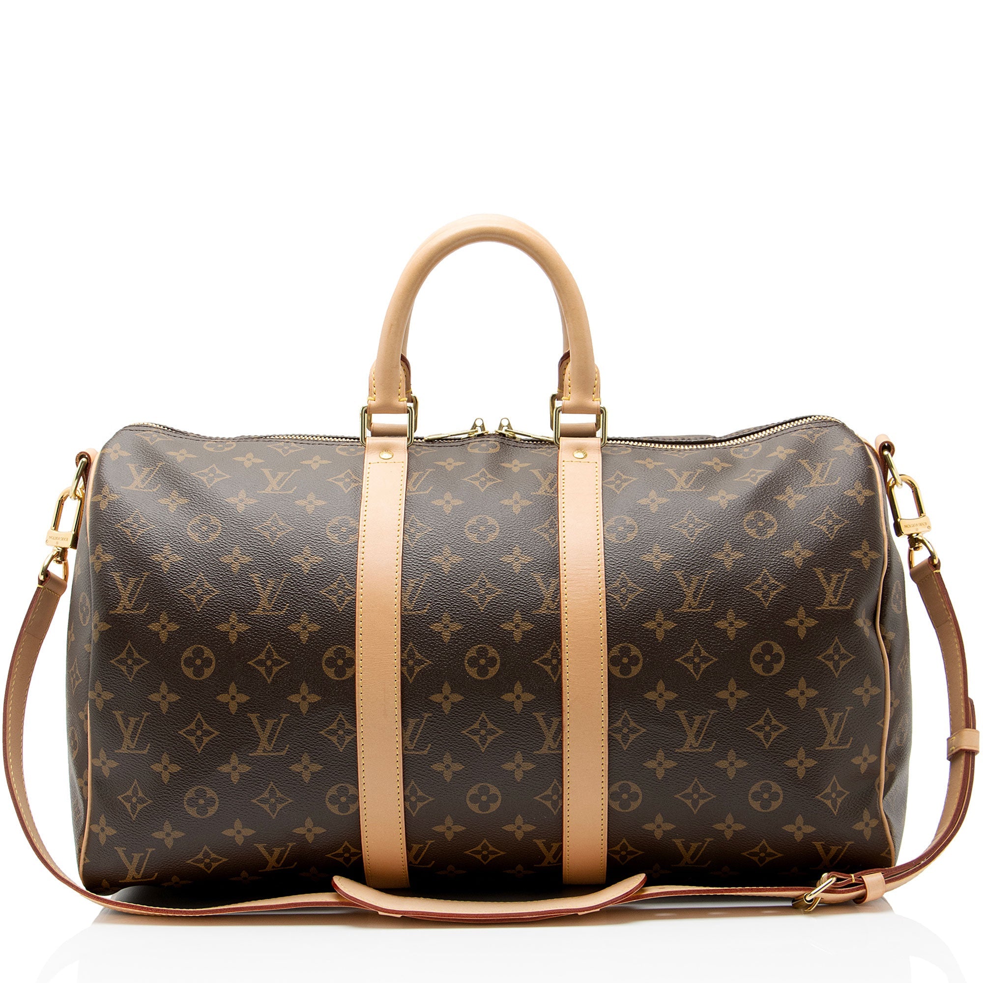 Louis Vuitton Monogram Canvas Keepall Bandouliere 45 Duffle