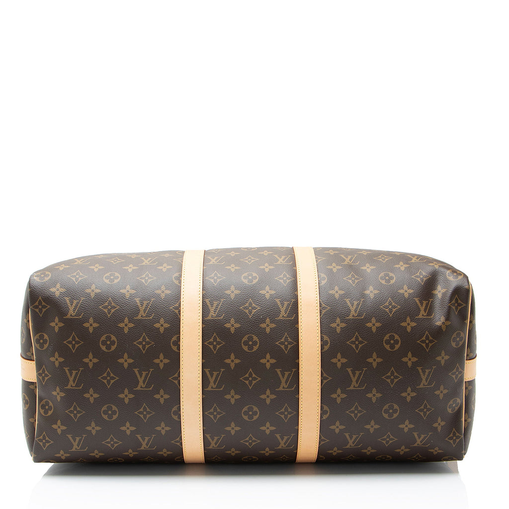 Louis Vuitton Monogram Canvas Keepall Bandouliere 50 Duffle