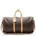 Louis Vuitton Monogram Canvas Keepall Bandouliere 55 Duffle