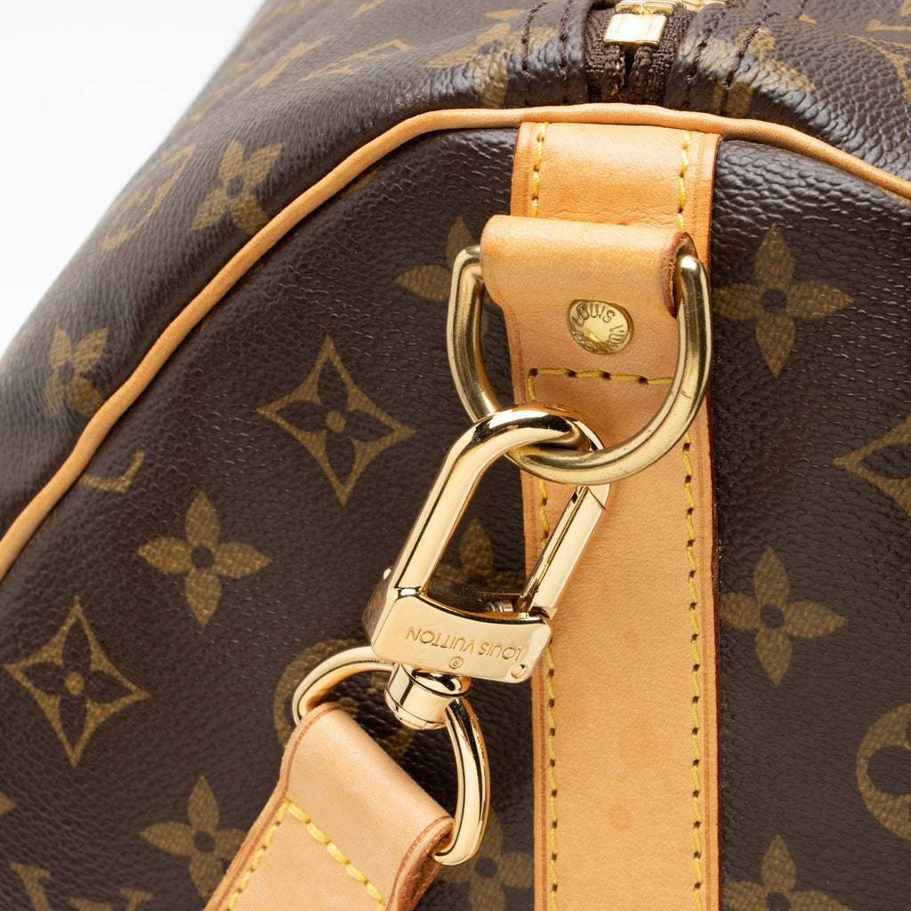 Louis Vuitton Monogram Canvas Keepall Bandouliere 60 Duffle