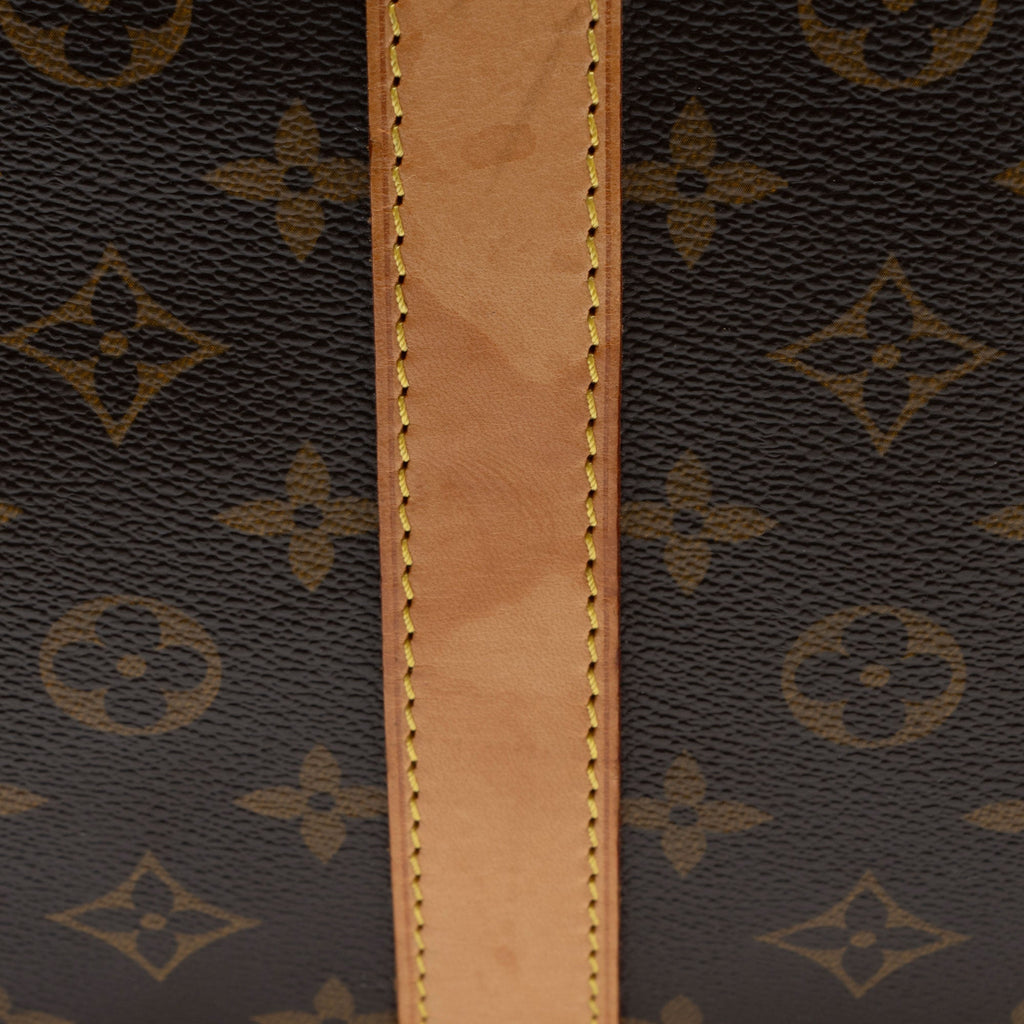 Louis Vuitton Monogram Canvas Keepall Bandouliere 60 Duffle