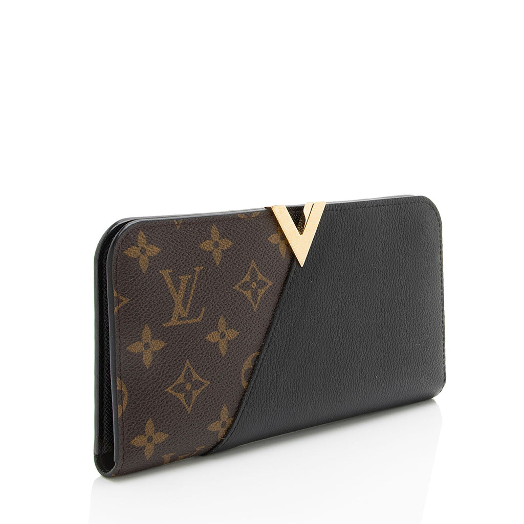 Louis Vuitton Monogram Canvas Leather Kimono Wallet