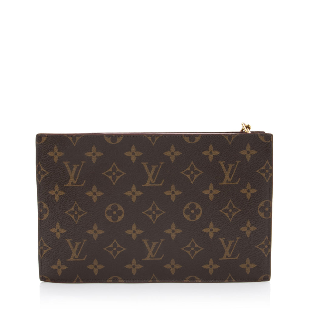 Louis Vuitton Monogram Canvas Legacy Chain Clutch