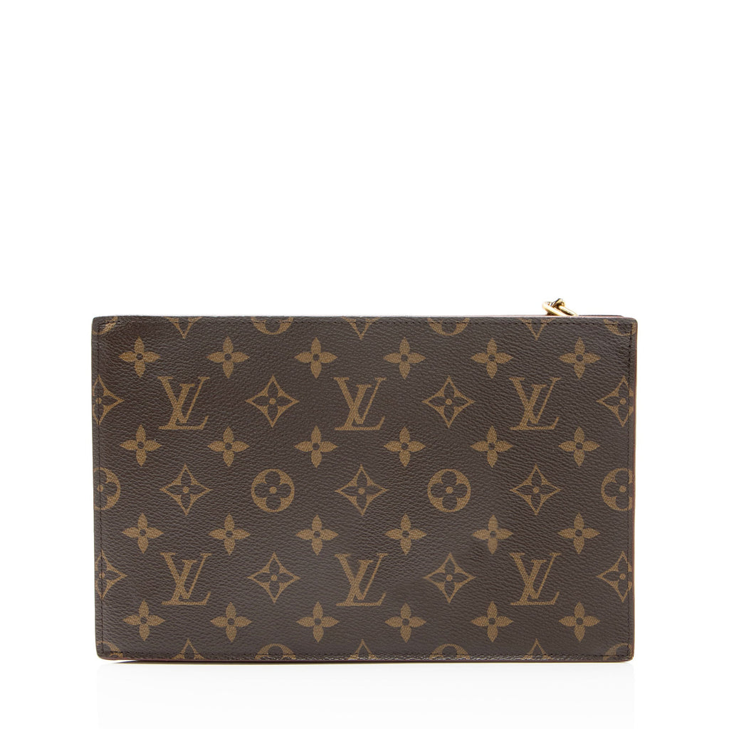 Louis Vuitton Monogram Canvas Legacy Chain Clutch