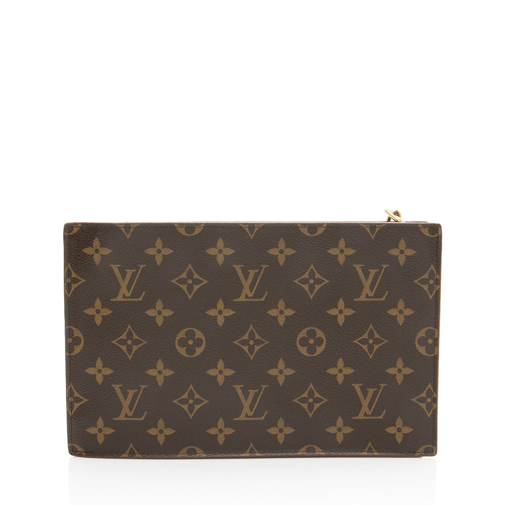 Louis Vuitton Monogram Canvas Legacy Chain Clutch