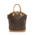 Louis Vuitton Monogram Canvas Lockit Satchel