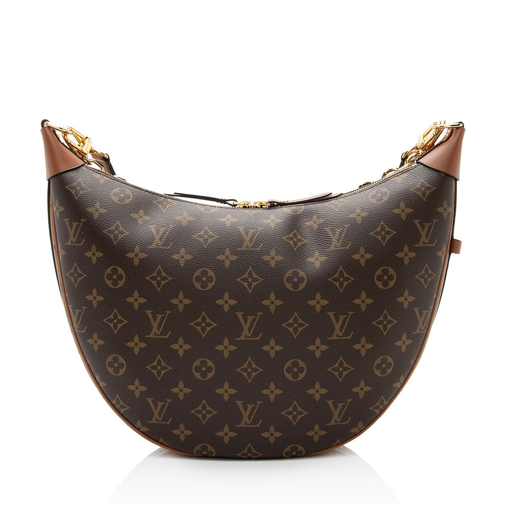 Louis Vuitton Monogram Canvas Loop Hobo (SHF-qc2piY)