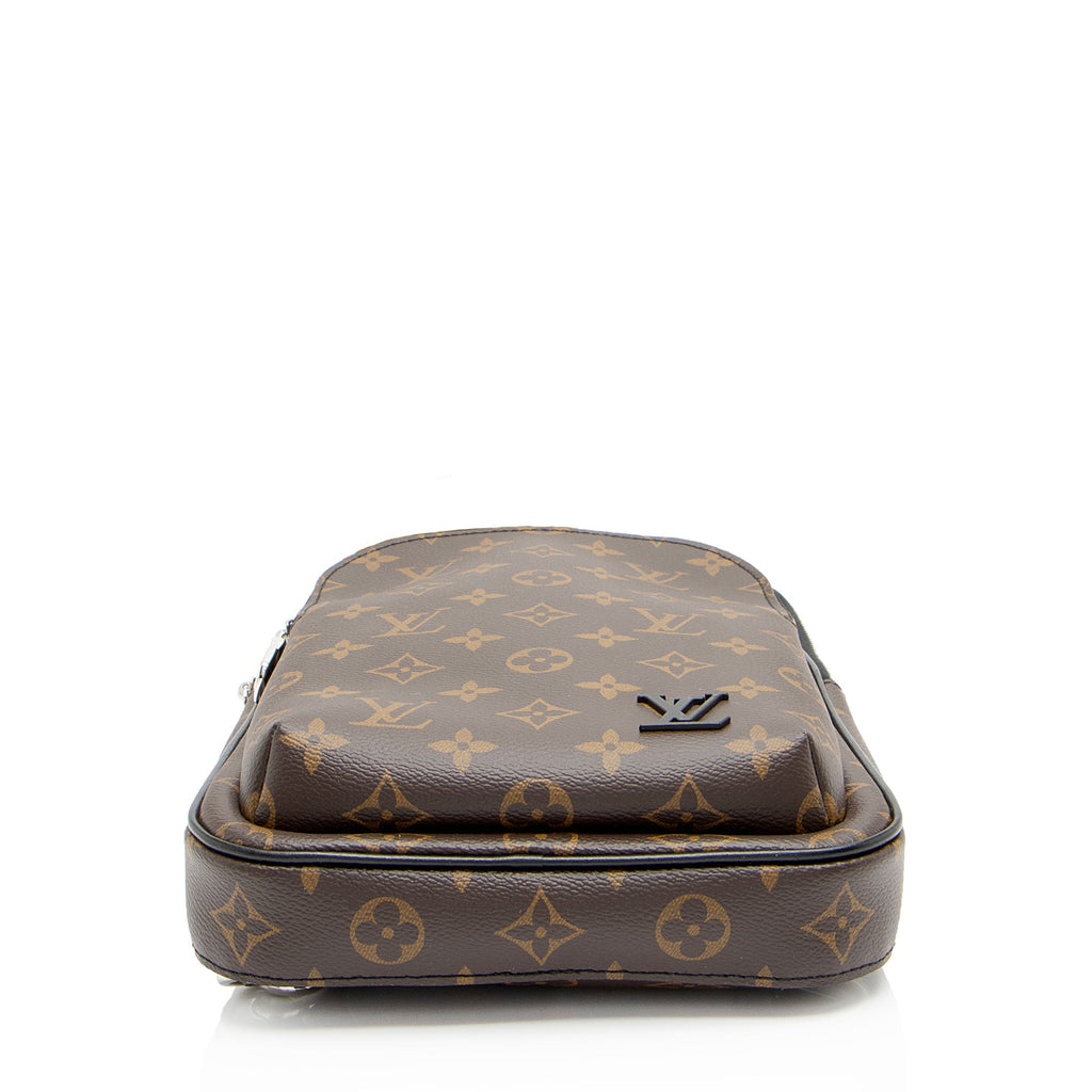 Louis Vuitton Monogram Canvas Macassar Avenue NM Sling Bag