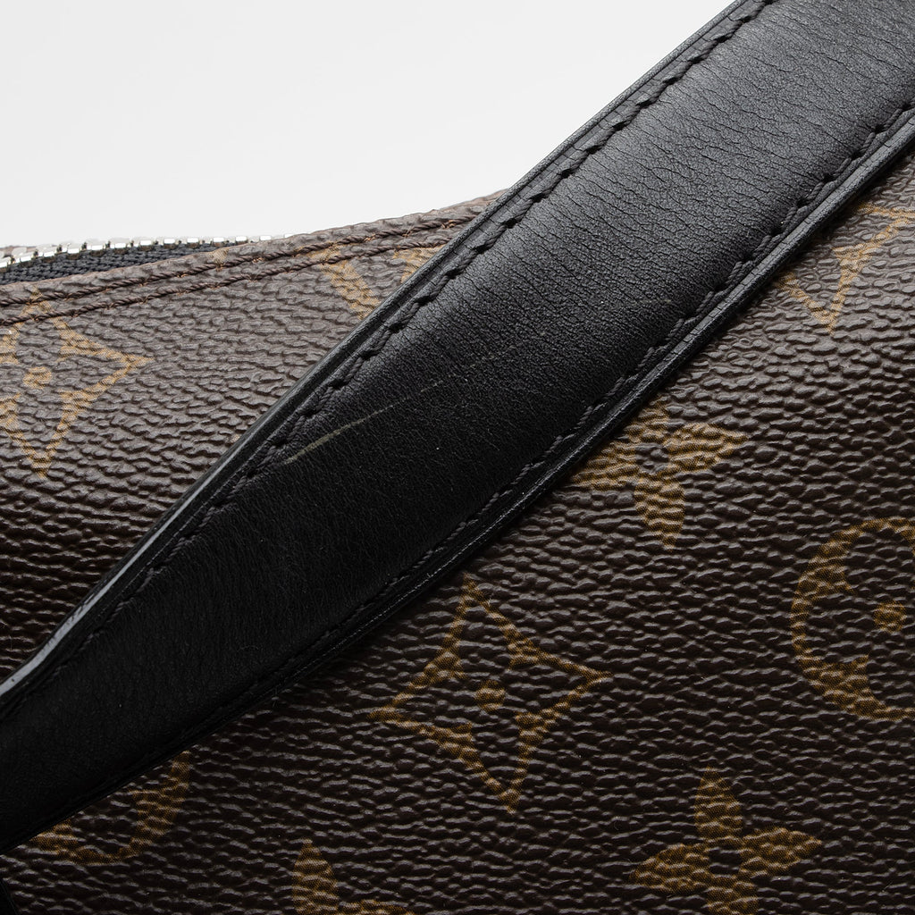 Louis Vuitton Monogram Canvas Macassar Kitan Tote (SHF-22793)