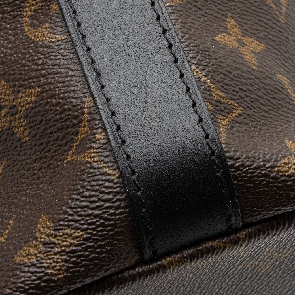 Louis Vuitton Monogram Canvas Macassar Kitan Tote (SHF-22793)