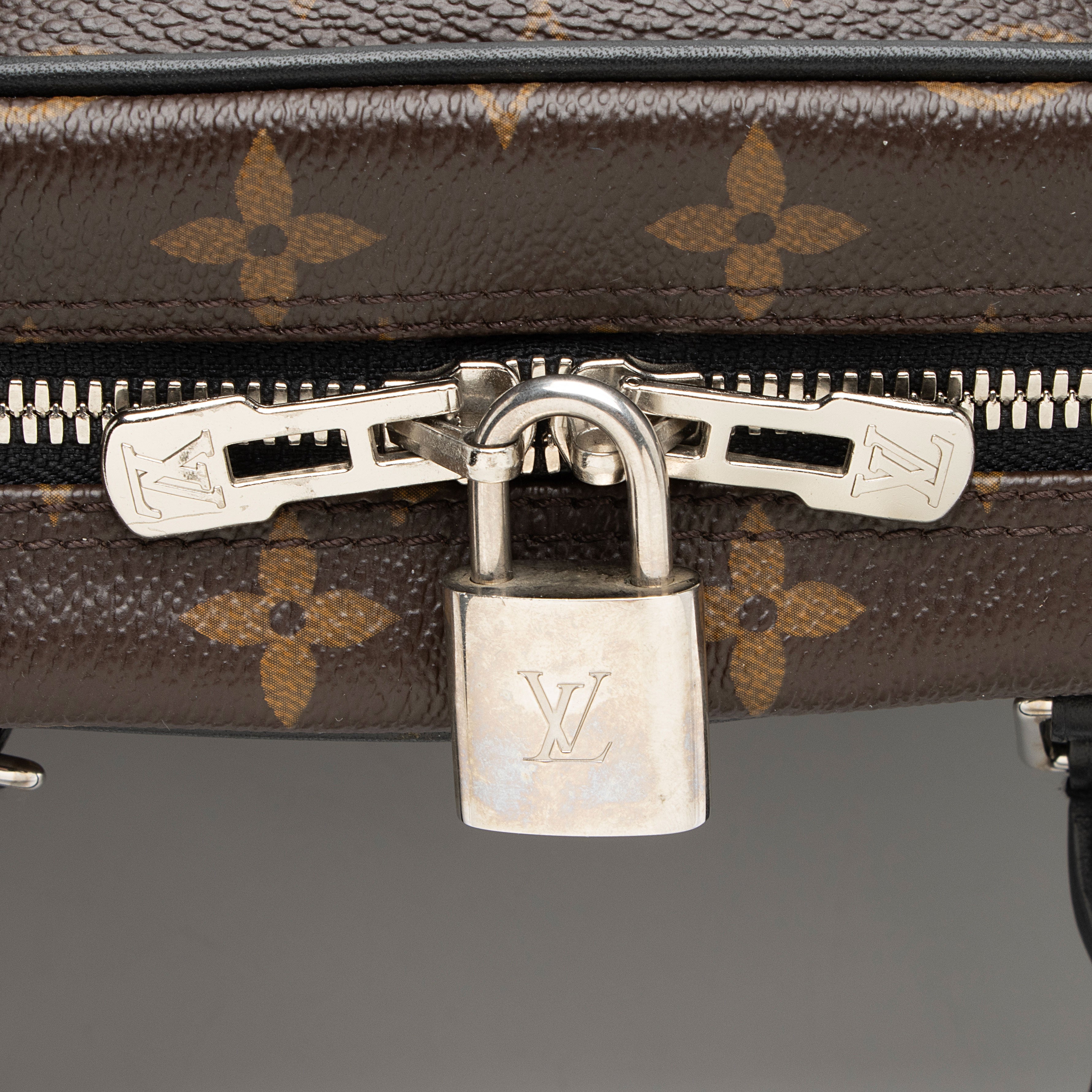 Louis Vuitton Monogram Canvas Macassar Porte Documents Voyage GM Bag