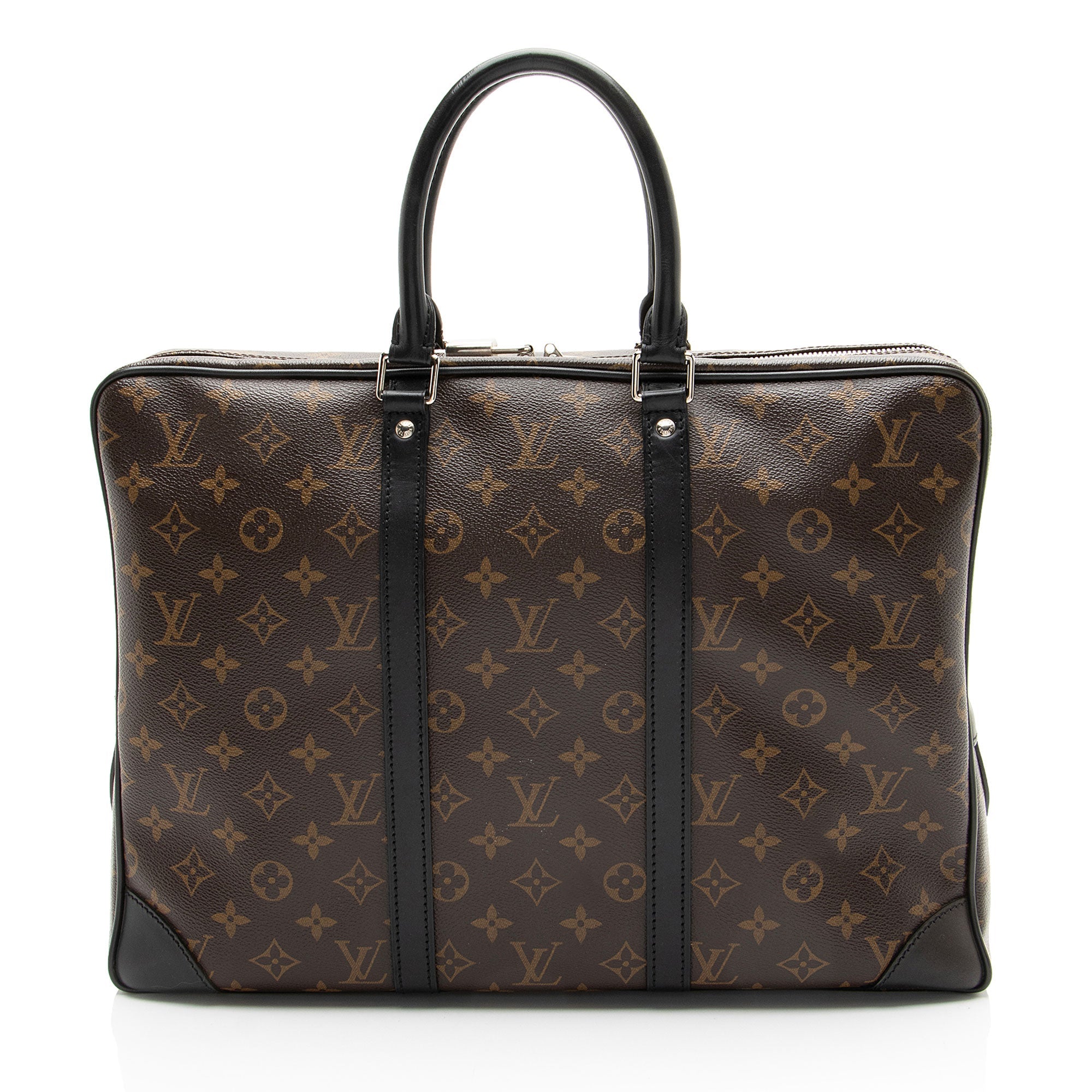 Louis Vuitton Monogram Canvas Macassar Porte Documents Voyage GM Bag