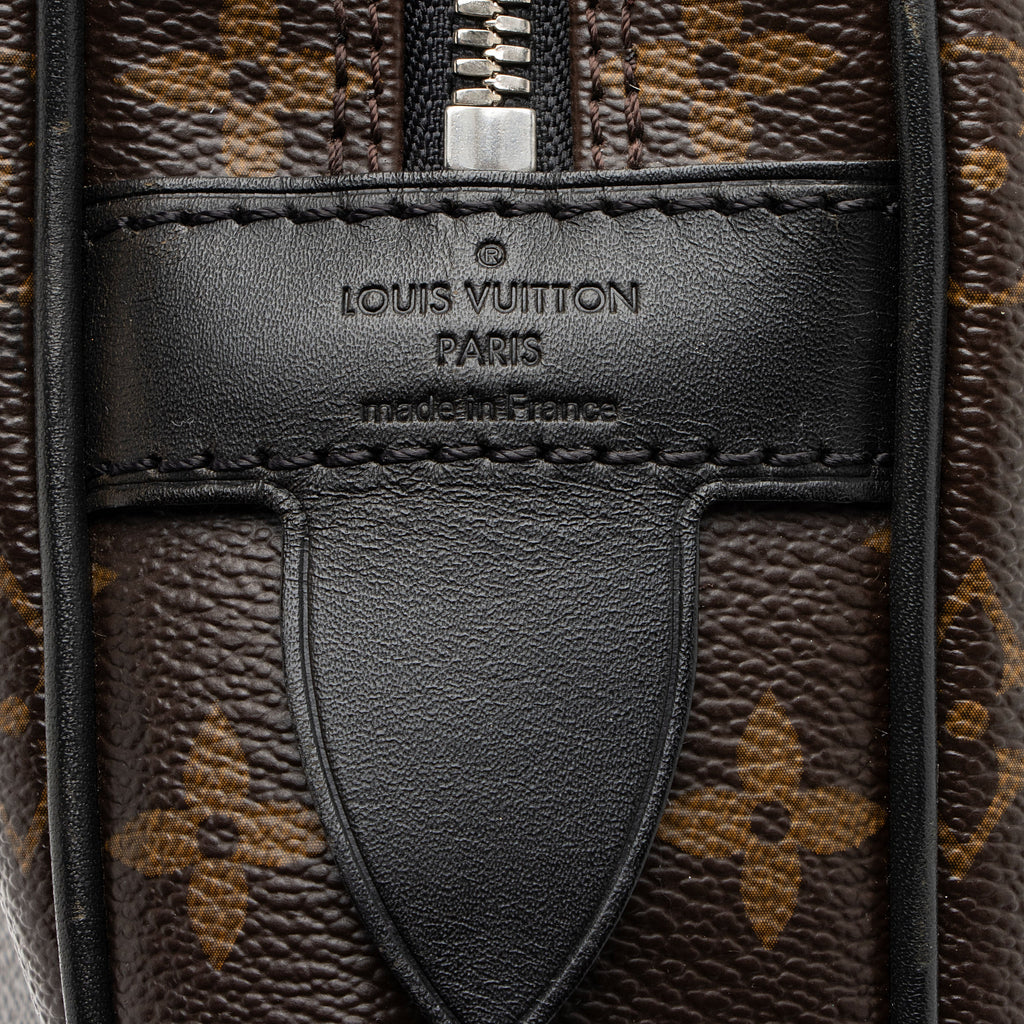 Louis Vuitton Monogram Canvas Macassar Porte Documents Voyage GM Bag
