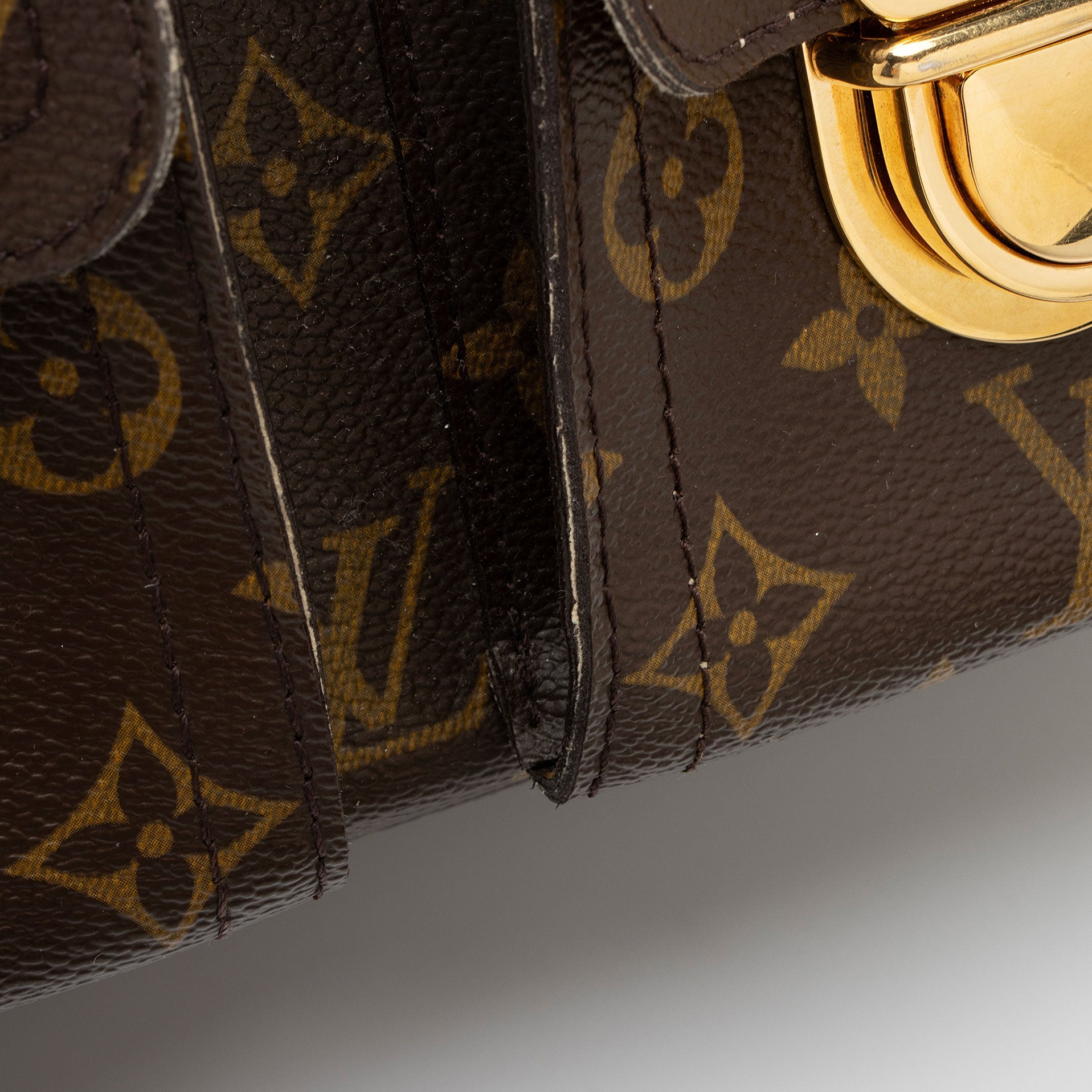 Louis Vuitton Vintage Monogram Canvas Manhattan PM Satchel