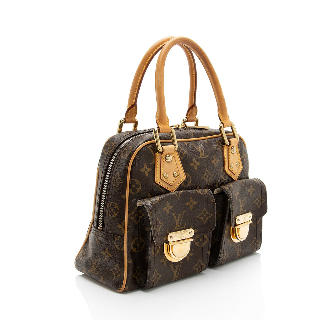 Louis Vuitton Vintage Monogram Canvas Manhattan PM Satchel